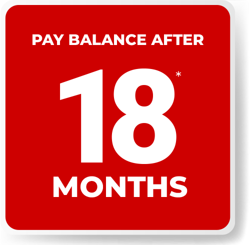 18 Months Payment Plan